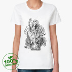 Женская футболка органик