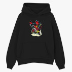 Толстовка худи оверсайз