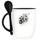 Кружка с ложкой