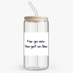 Банка с бамбуковой крышкой