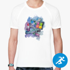 Мужская спортивная футболка