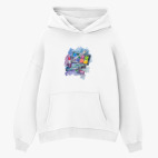 Толстовка худи оверсайз