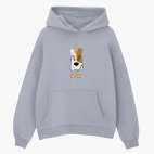 Толстовка худи оверсайз