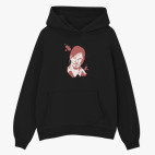 Толстовка худи оверсайз