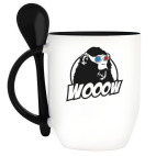 Кружка с ложкой