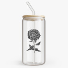 Банка с бамбуковой крышкой