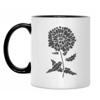 Кружка двухцветная