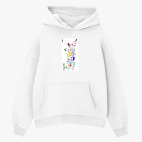 Толстовка худи оверсайз