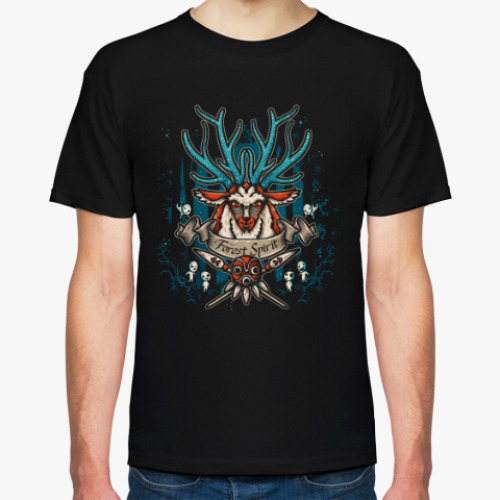 Футболка с принтом Принцесса Мононоке