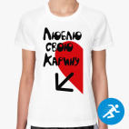 Женская спортивная футболка