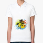 Женская рубашка поло