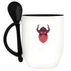 Кружка с ложкой