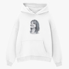 Толстовка худи оверсайз