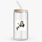 Банка с бамбуковой крышкой