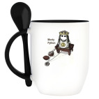 Кружка с ложкой