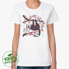 Женская футболка органик