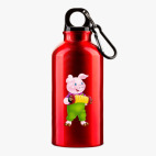 Металлическая бутылка 400 мл UV-DTF