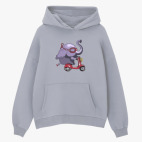 Толстовка худи оверсайз