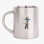 Кружка металлическая