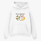 Толстовка худи оверсайз