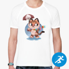 Мужская спортивная футболка