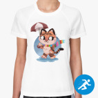 Женская спортивная футболка