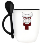 Кружка с ложкой