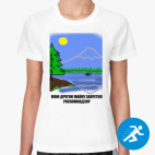 Женская спортивная футболка