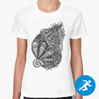 Женская спортивная футболка