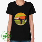 Женская футболка органик