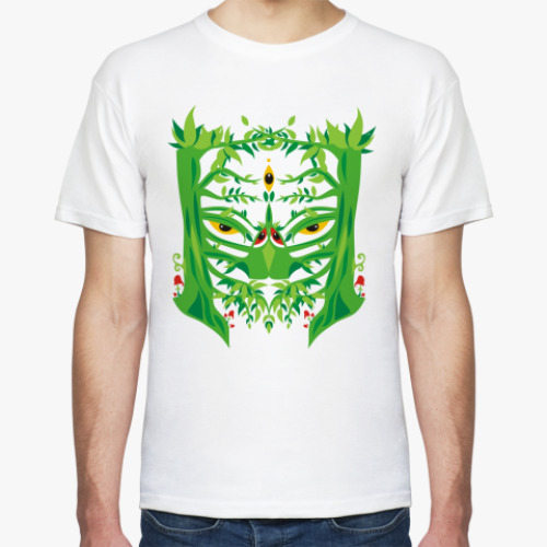 Футболка с принтом Лесное чудо