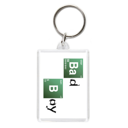 Брелок с принтом Bad Boy