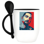 Кружка с ложкой