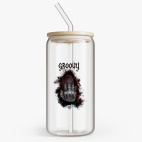 Банка с бамбуковой крышкой