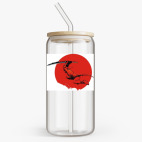 Банка с бамбуковой крышкой