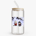 Банка с бамбуковой крышкой