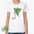 Женская футболка органик