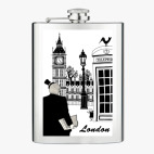 Фляжка стальная