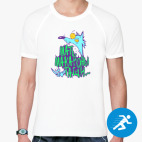 Мужская спортивная футболка