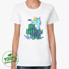 Женская футболка органик