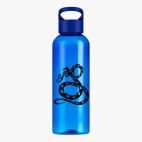 Прозрачная спортивная бутылка