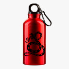 Металлическая бутылка 400 мл UV-DTF