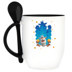 Кружка с ложкой