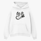 Толстовка худи оверсайз