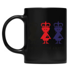 Кружка цветная UV-DTF