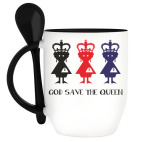 Кружка с ложкой