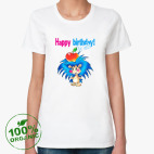 Женская футболка органик