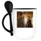 Кружка с ложкой