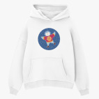 Толстовка худи оверсайз