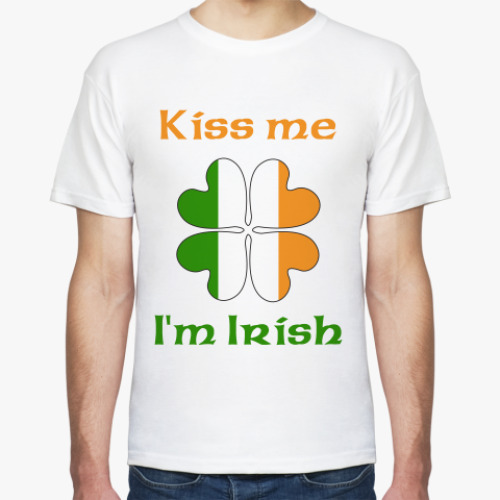 Футболка Kiss me, I'm Irish